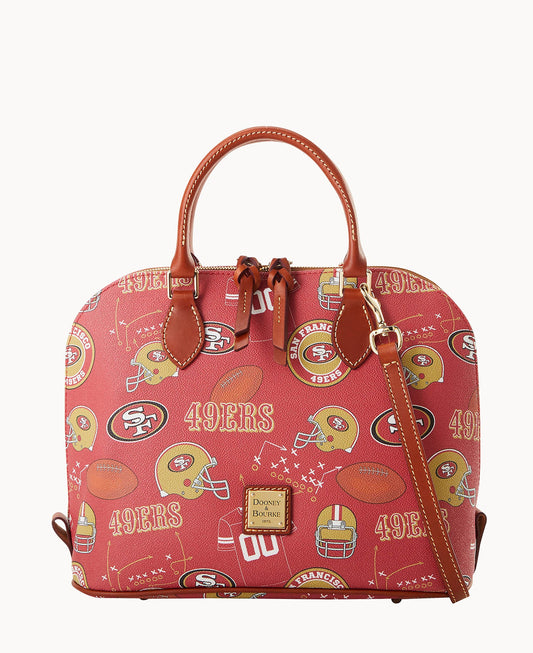 Dooney & Bourke NFL 49ers Zip Zip Satchel