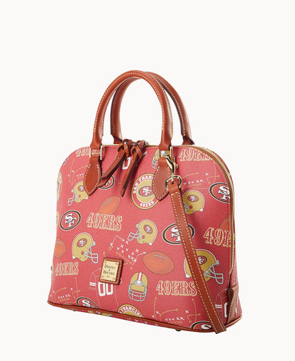 Dooney & Bourke NFL 49ers Zip Zip Satchel