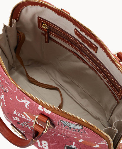 Dooney & Bourke Collegiate University of Alabama Zip Zip Satchel