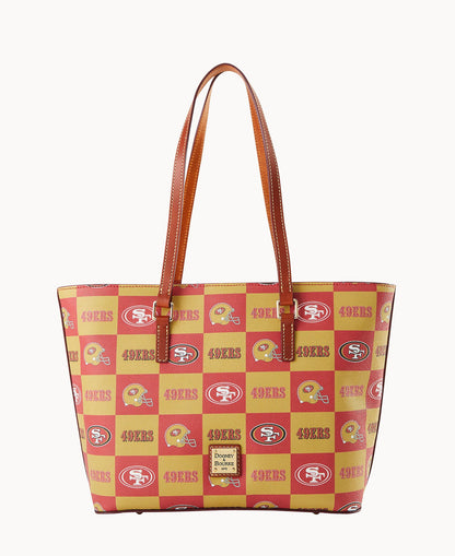 Dooney & Bourke NFL 49ERS Zip Tote
