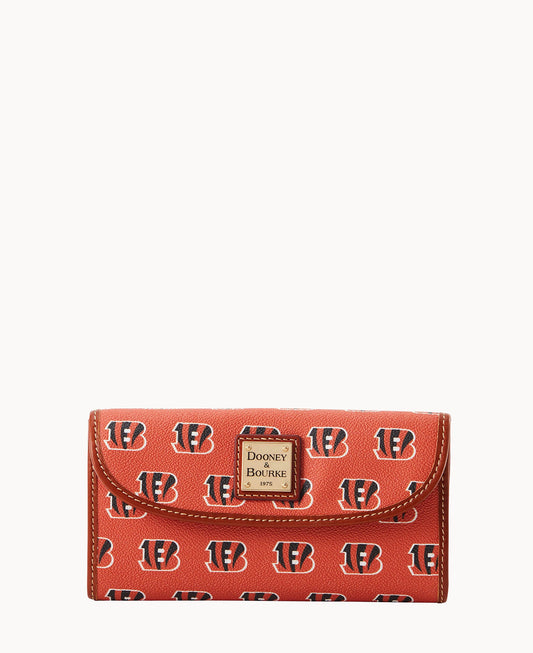 Dooney & Bourke NFL Bengals Continental Clutch
