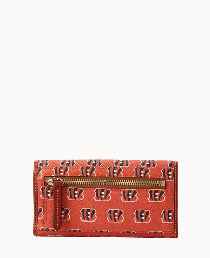 Dooney & Bourke NFL Bengals Continental Clutch