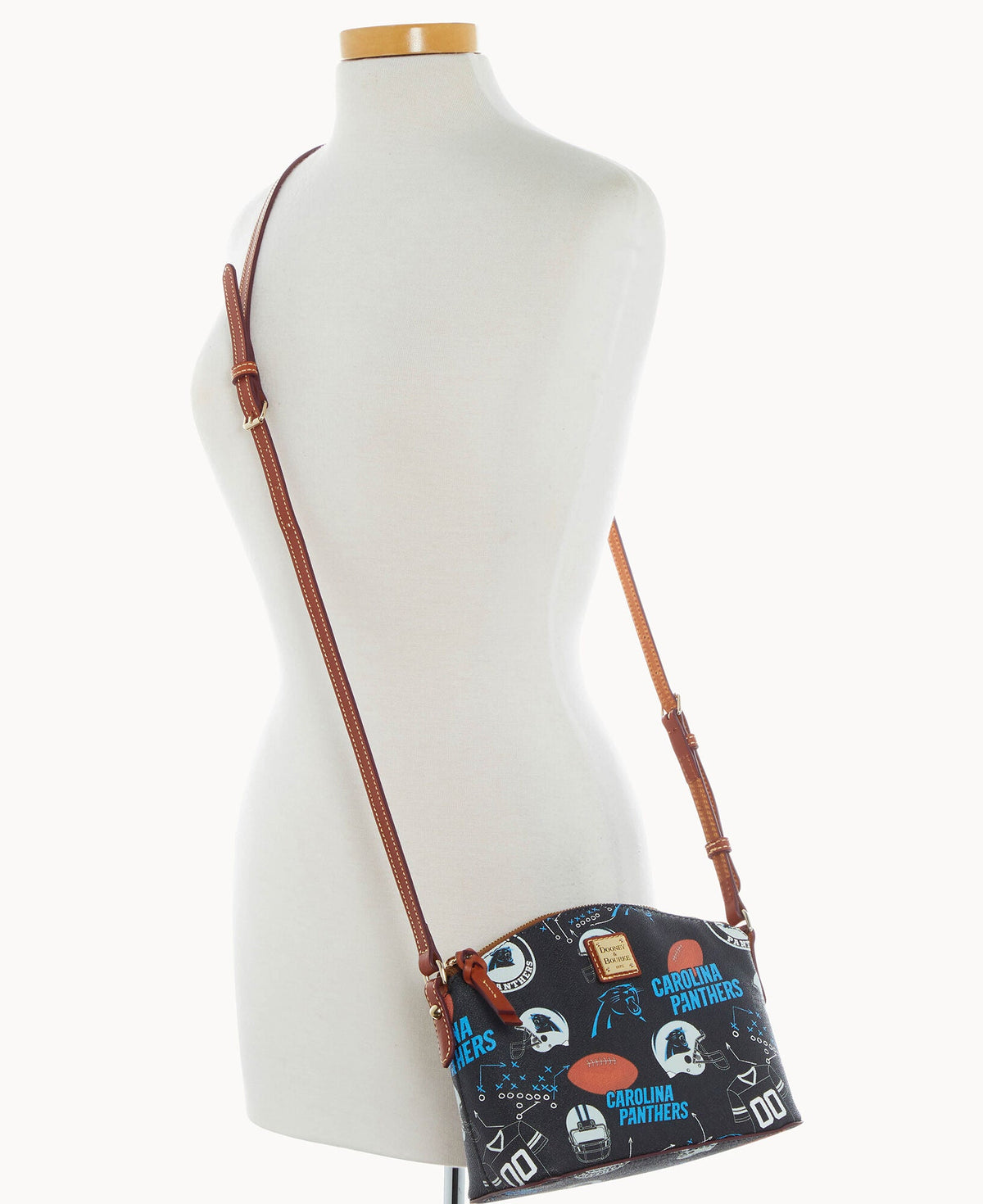 Dooney & Bourke NFL Panthers Suki Crossbody