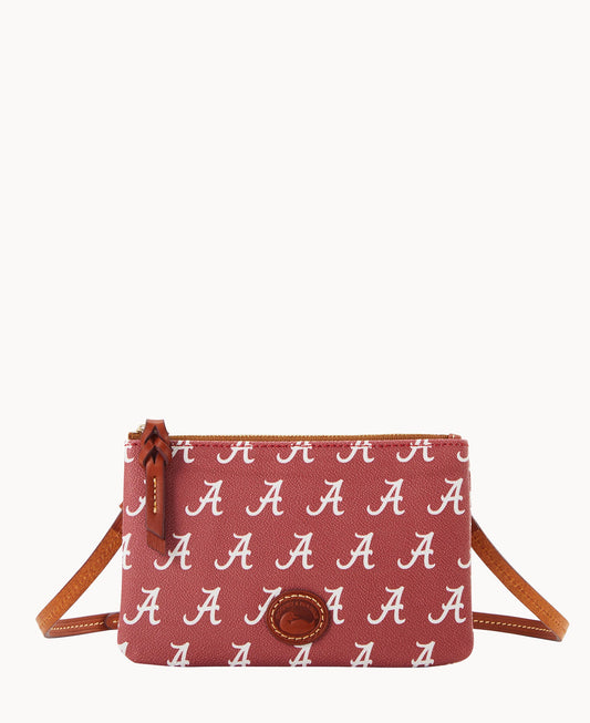 Dooney & Bourke Collegiate University of Alabama Top Zip Crossbody