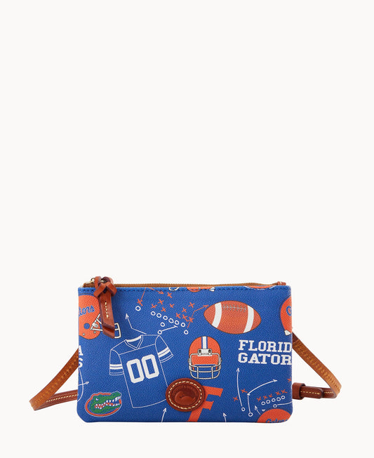Dooney & Bourke Collegiate University of Florida Top Zip Crossbody