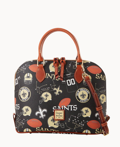 Dooney & Bourke NFL Saints Zip Zip Satchel