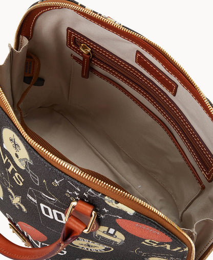 Dooney & Bourke NFL Saints Zip Zip Satchel