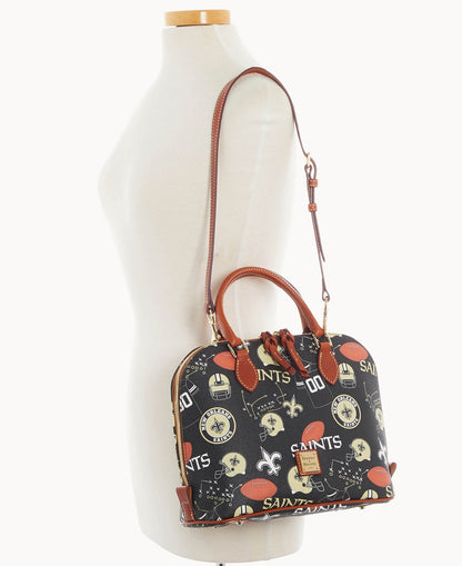 Dooney & Bourke NFL Saints Zip Zip Satchel