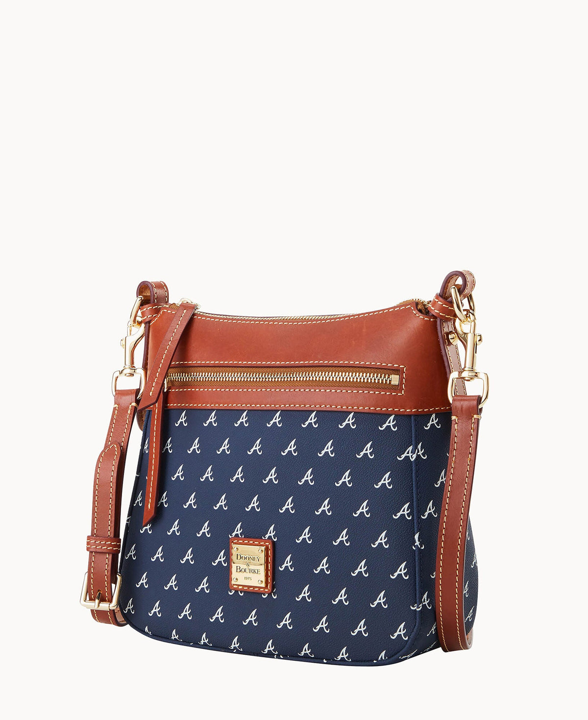 Dooney & Bourke MLB Braves Crossbody 25