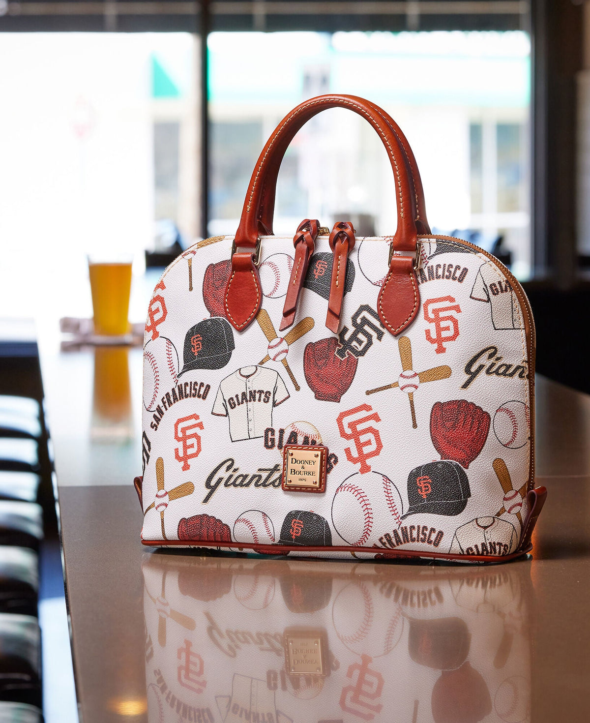Dooney & Bourke MLB Giants Zip Zip Satchel