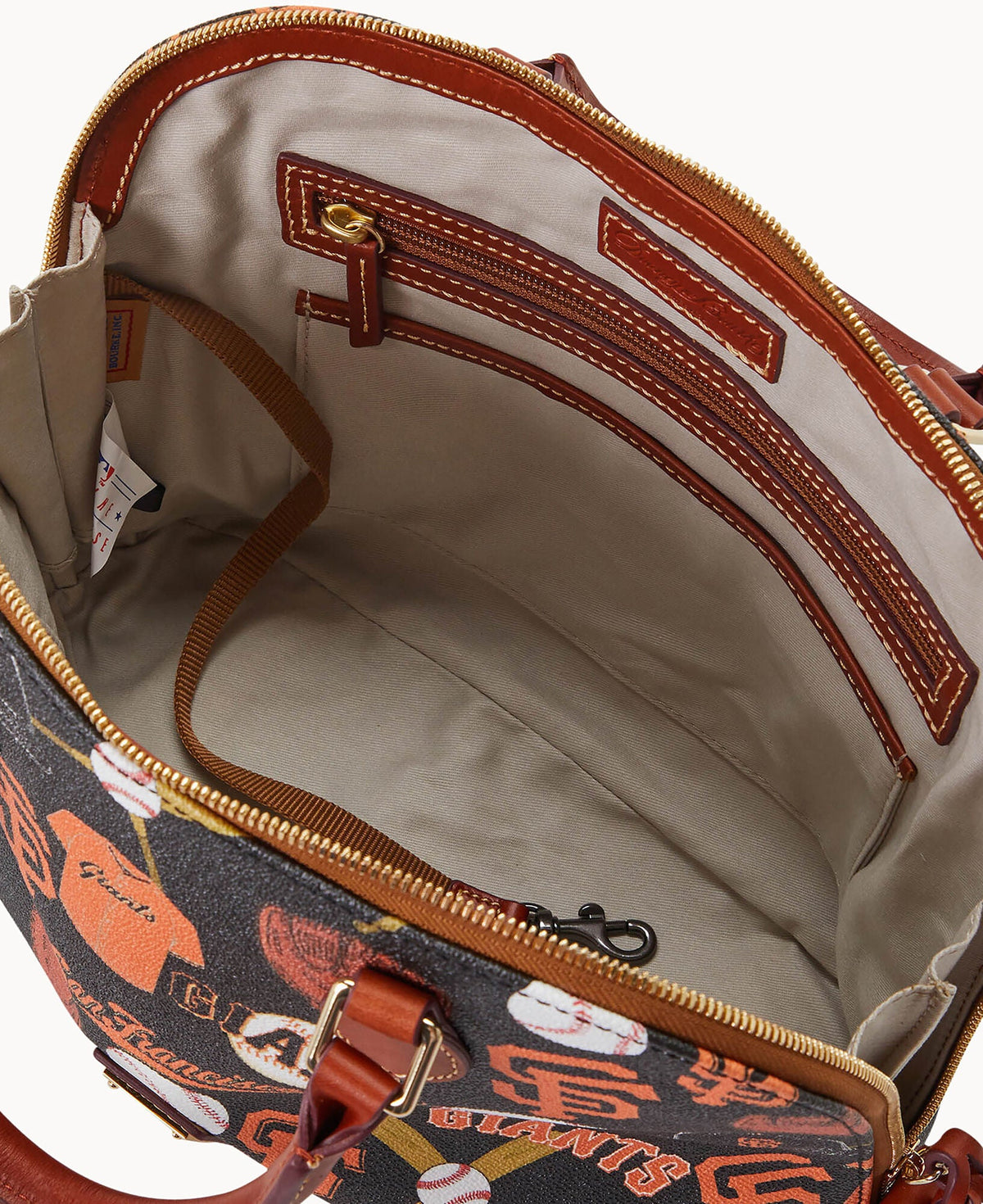 Dooney & Bourke MLB Giants Zip Zip Satchel