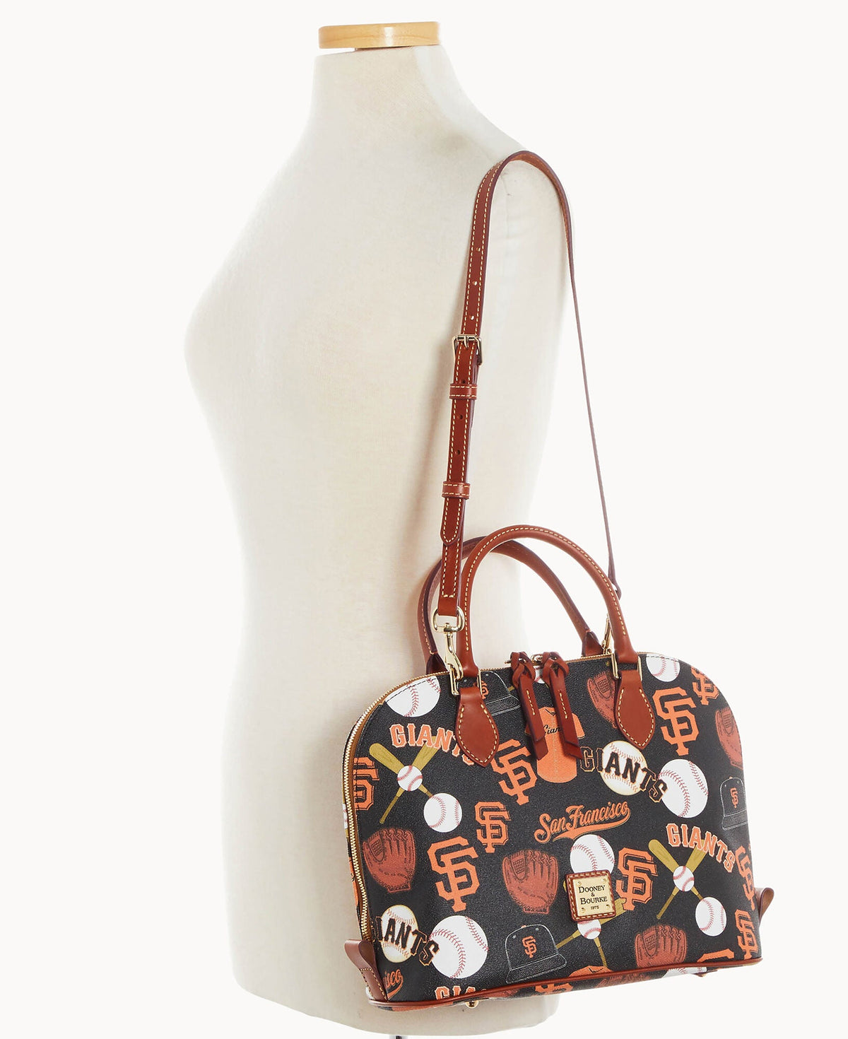 Dooney & Bourke MLB Giants Zip Zip Satchel
