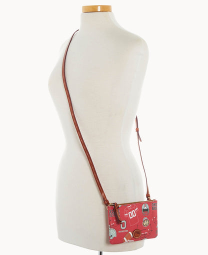 Dooney & Bourke Collegiate Ohio State University Top Zip Crossbody