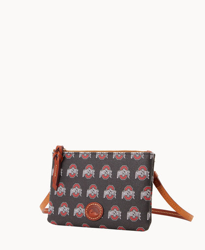 Dooney & Bourke Collegiate Ohio State University Top Zip Crossbody