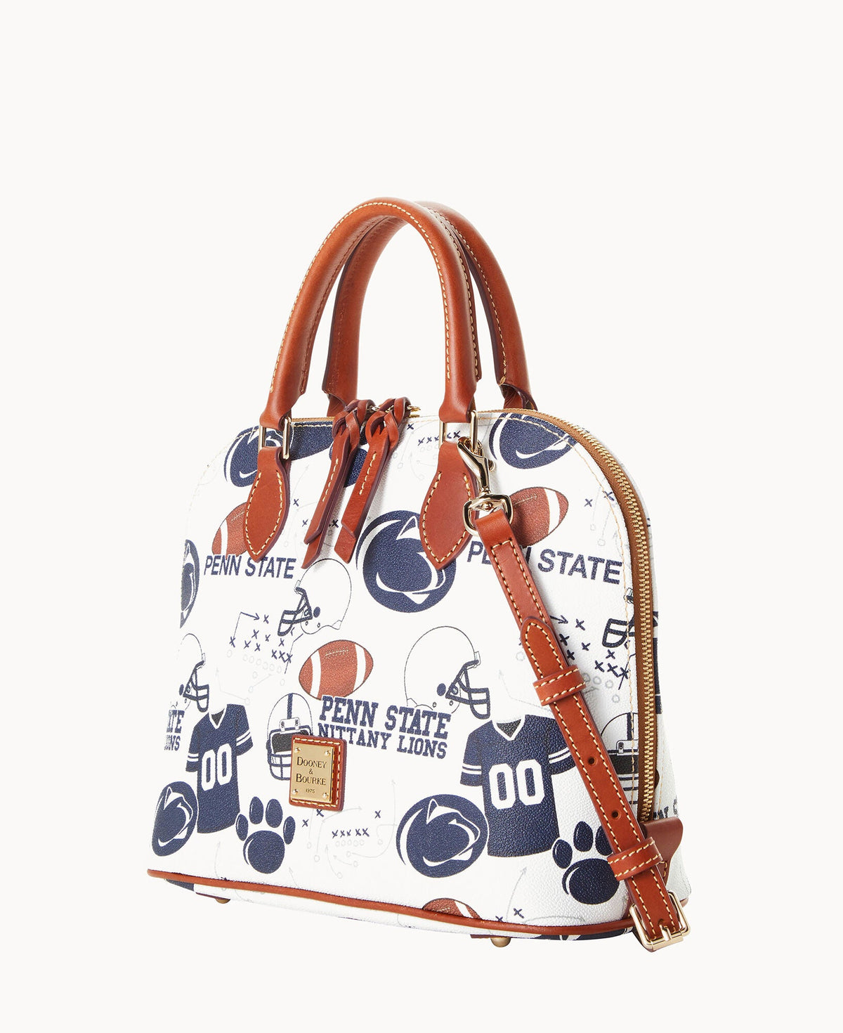Dooney & Bourke Collegiate Penn State University Zip Zip Satchel