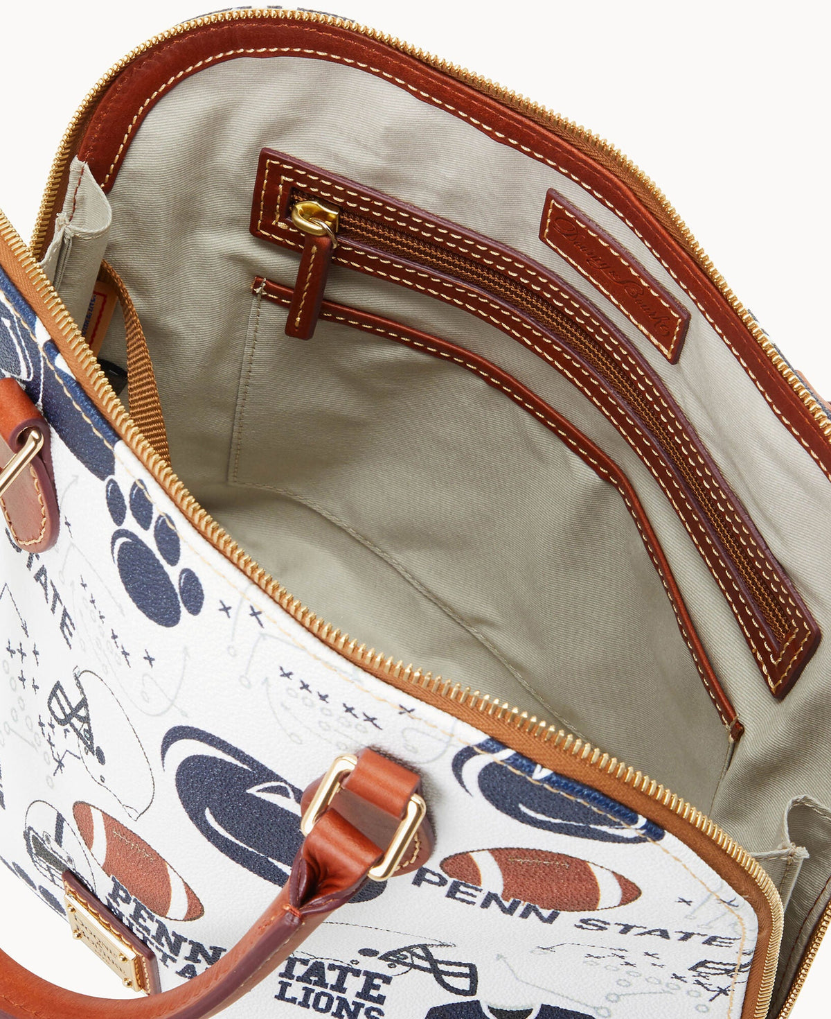Dooney & Bourke Collegiate Penn State University Zip Zip Satchel
