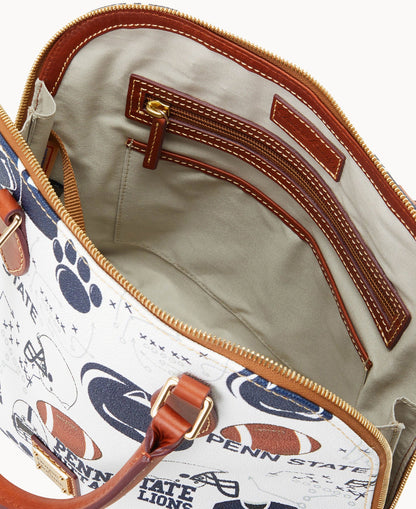 Dooney & Bourke Collegiate Penn State University Zip Zip Satchel