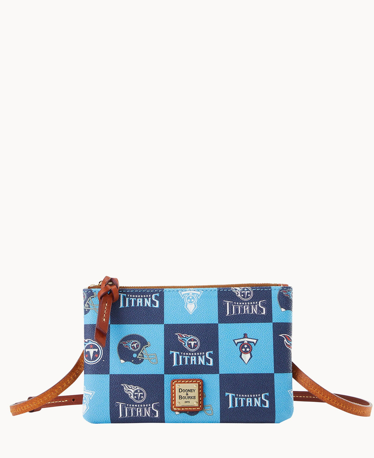 Dooney & Bourke NFL Titans Top Zip Crossbody