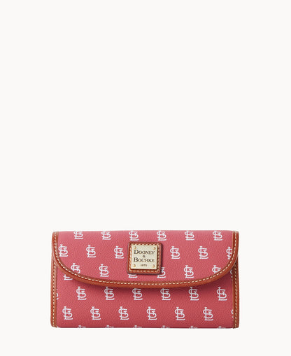Dooney & Bourke MLB Cardinals Continental Clutch