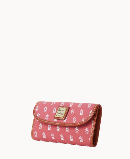 Dooney & Bourke MLB Cardinals Continental Clutch