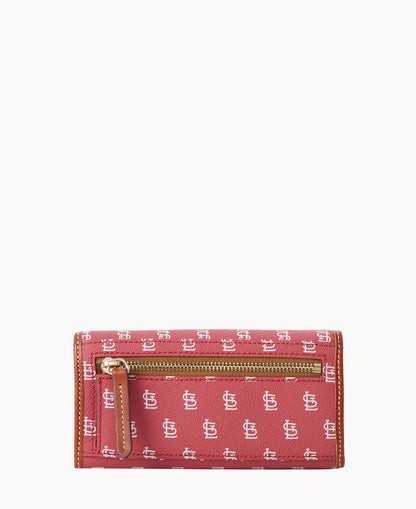 Dooney & Bourke MLB Cardinals Continental Clutch