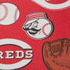 Dooney & Bourke MLB Reds Large Zip Around Wristlet