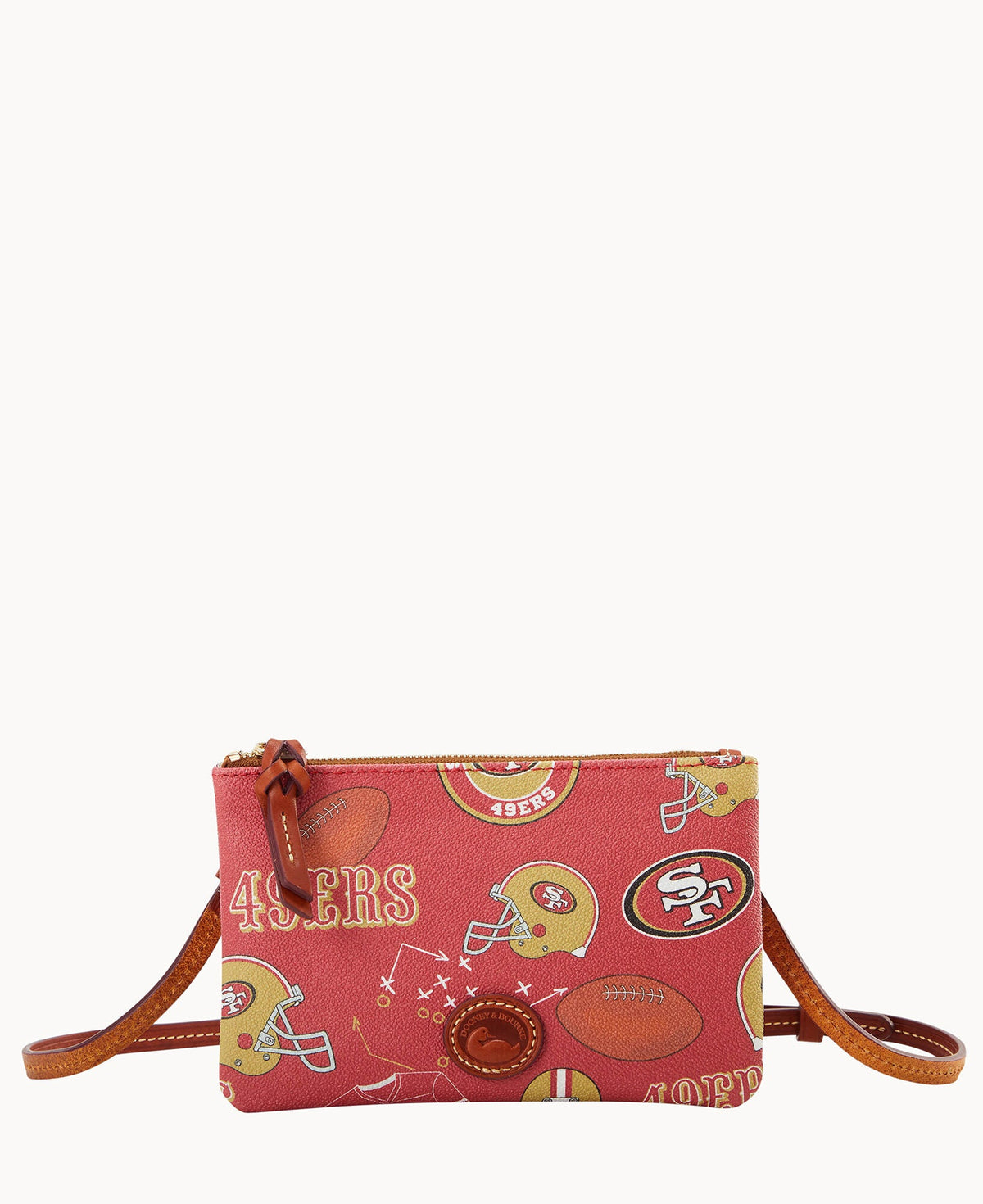 Dooney & Bourke NFL 49ERS Top Zip Crossbody