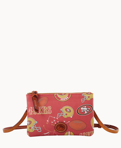Dooney & Bourke NFL 49ERS Top Zip Crossbody
