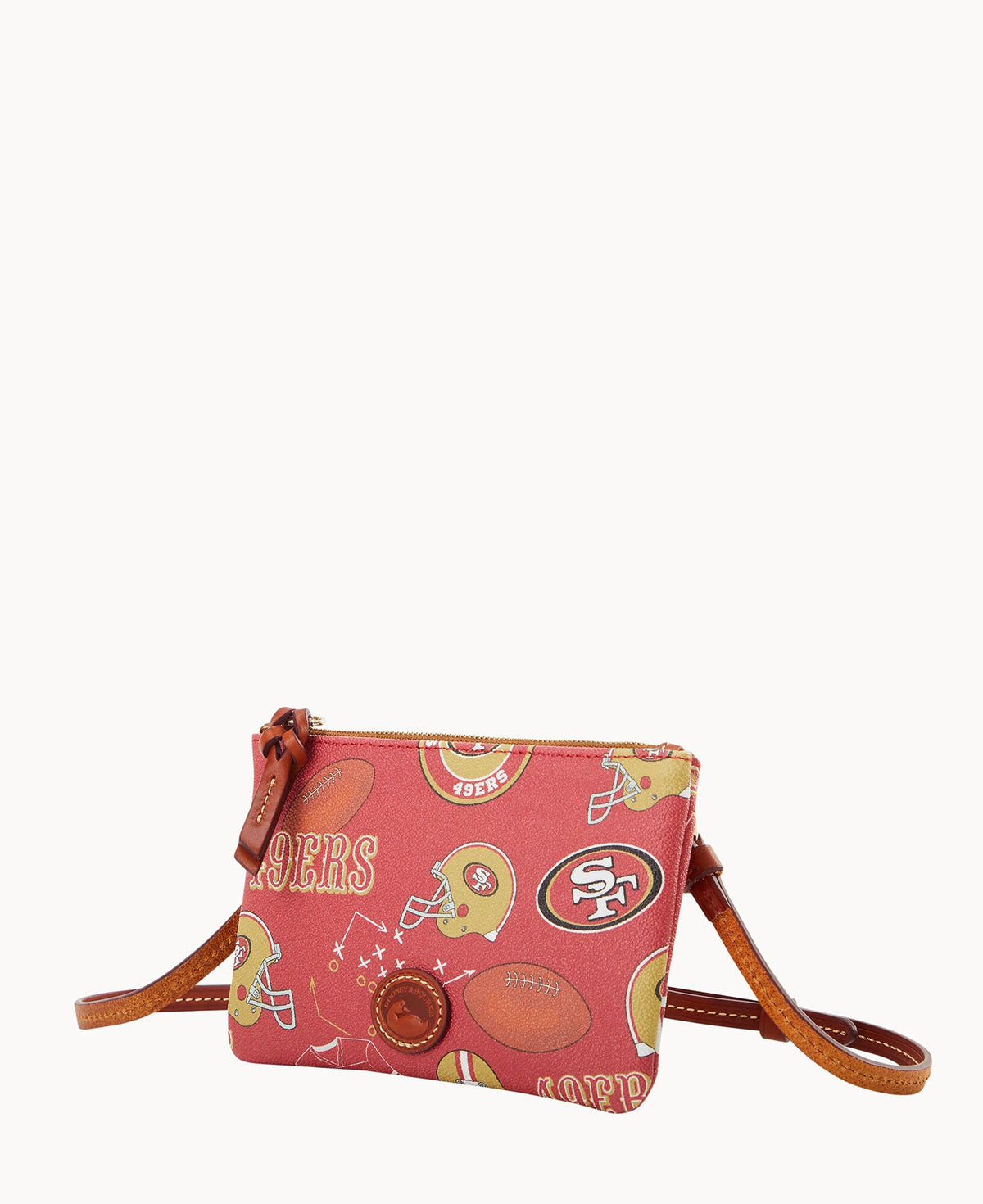 Dooney & Bourke NFL 49ERS Top Zip Crossbody