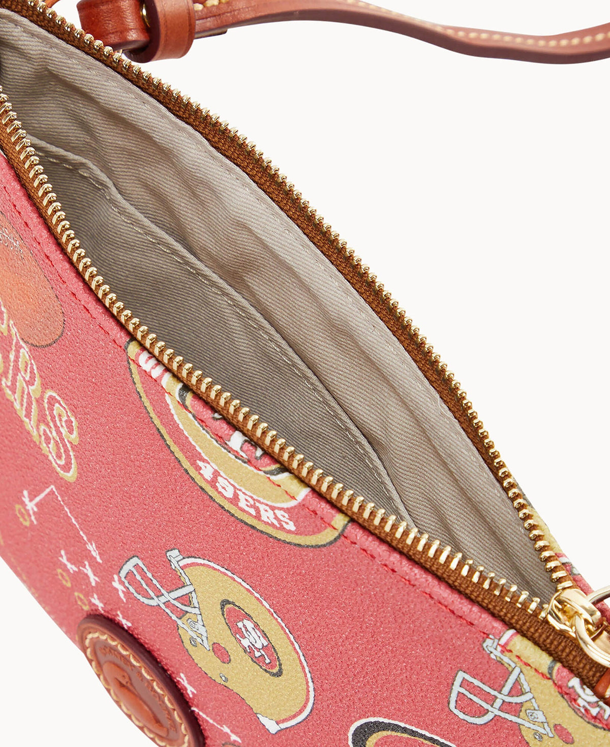 Dooney & Bourke NFL 49ERS Top Zip Crossbody
