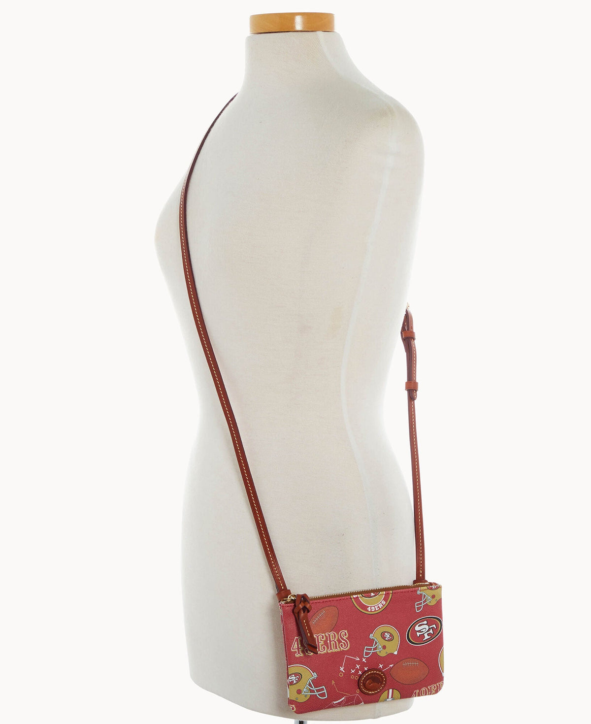 Dooney & Bourke NFL 49ERS Top Zip Crossbody