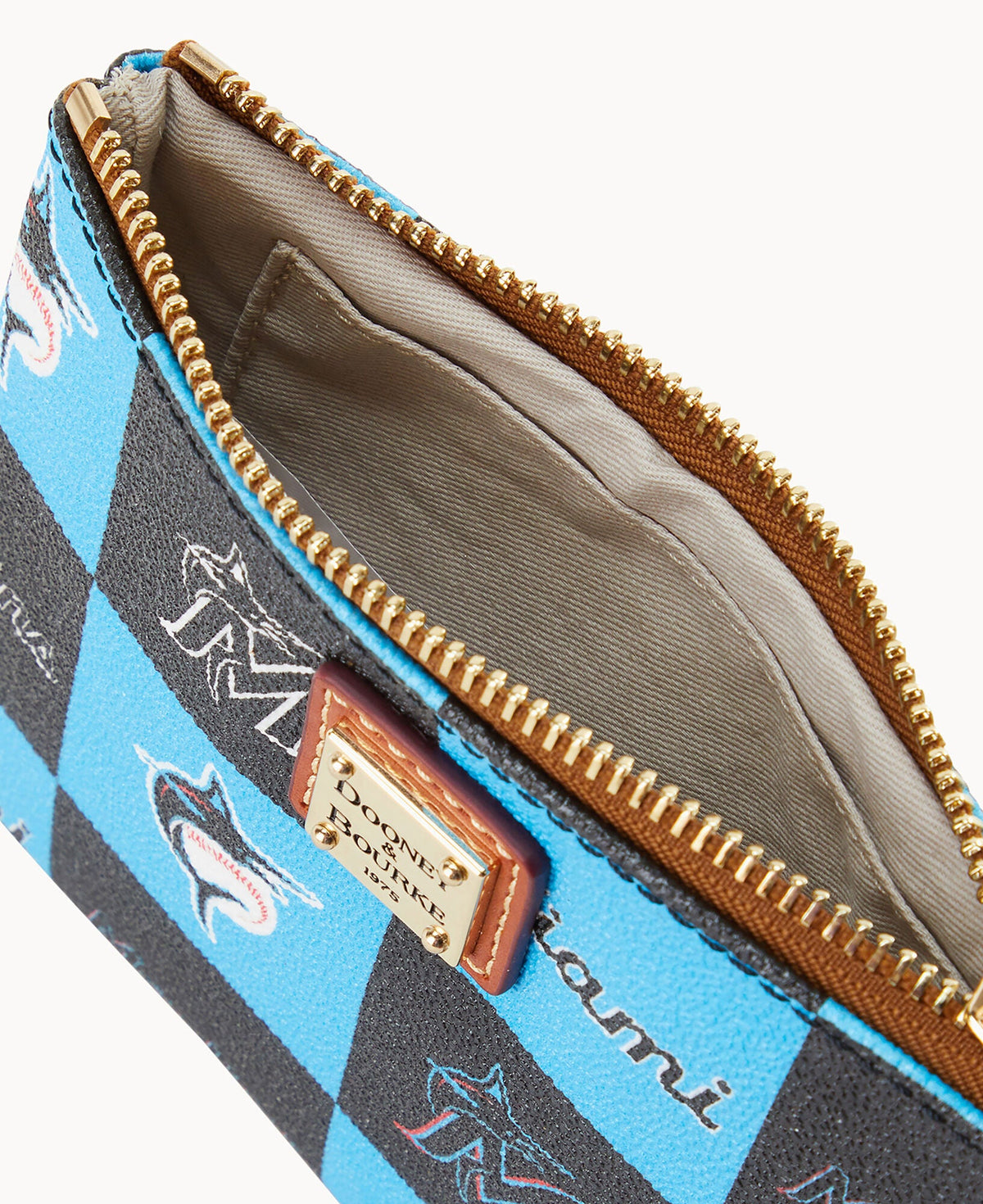Dooney & Bourke MLB Marlins Stadium Wristlet