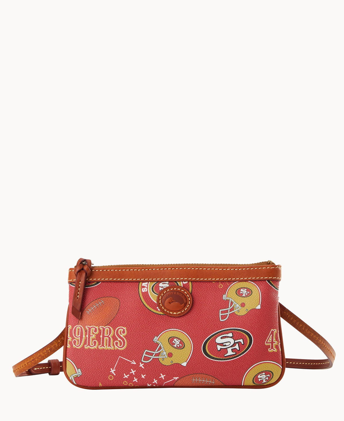 Dooney & Bourke NFL 49ERS Large Slim Crossbody