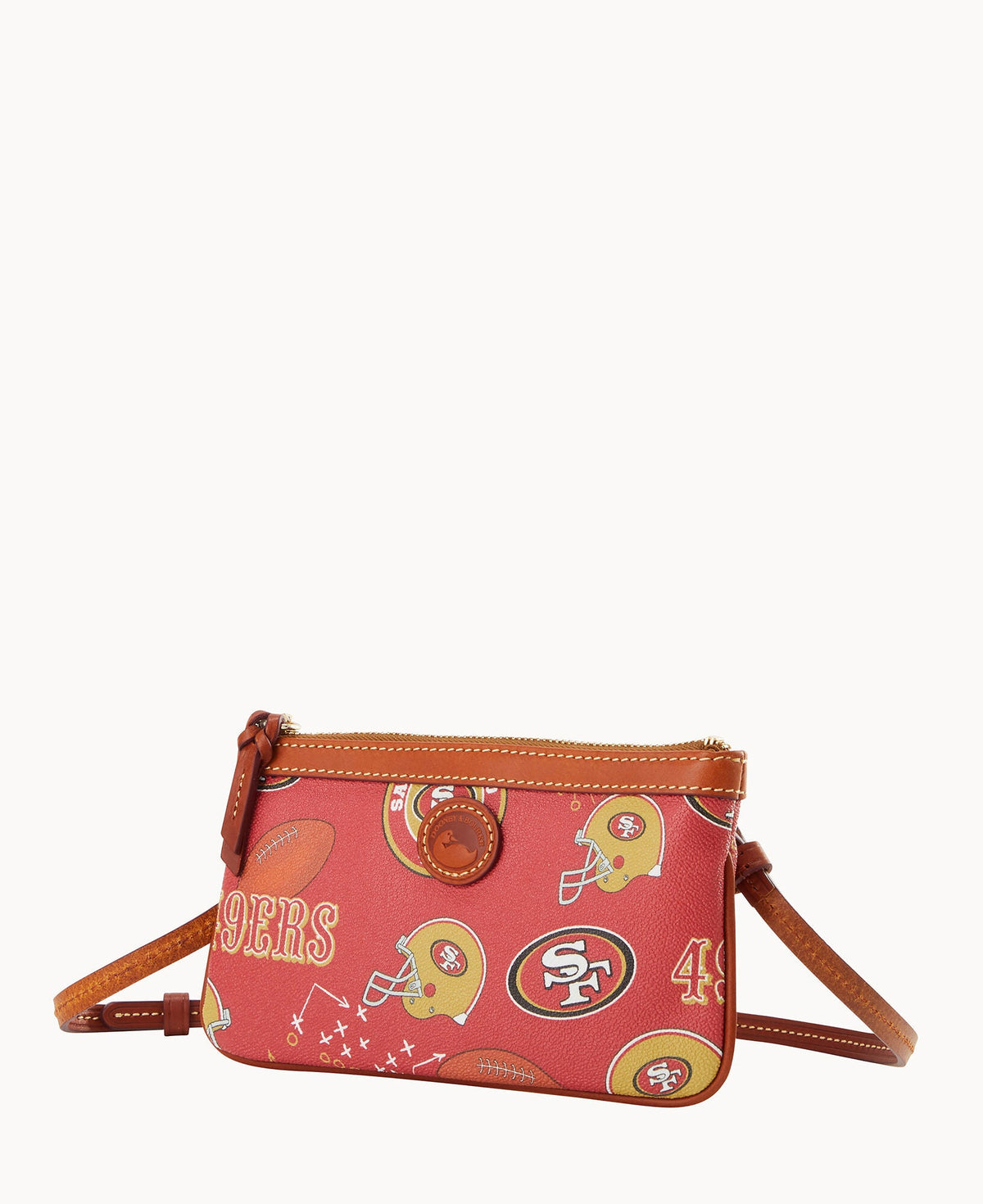 Dooney & Bourke NFL 49ERS Large Slim Crossbody