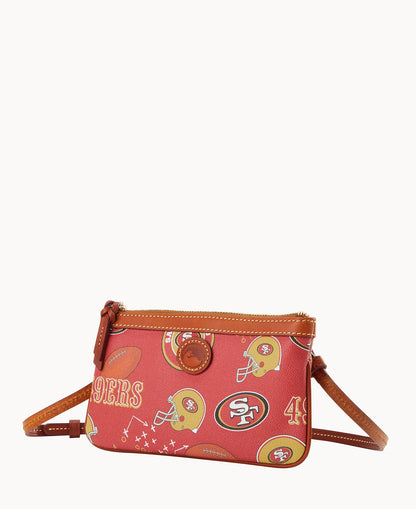 Dooney & Bourke NFL 49ERS Large Slim Crossbody