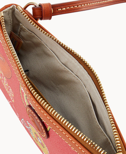 Dooney & Bourke NFL 49ERS Large Slim Crossbody