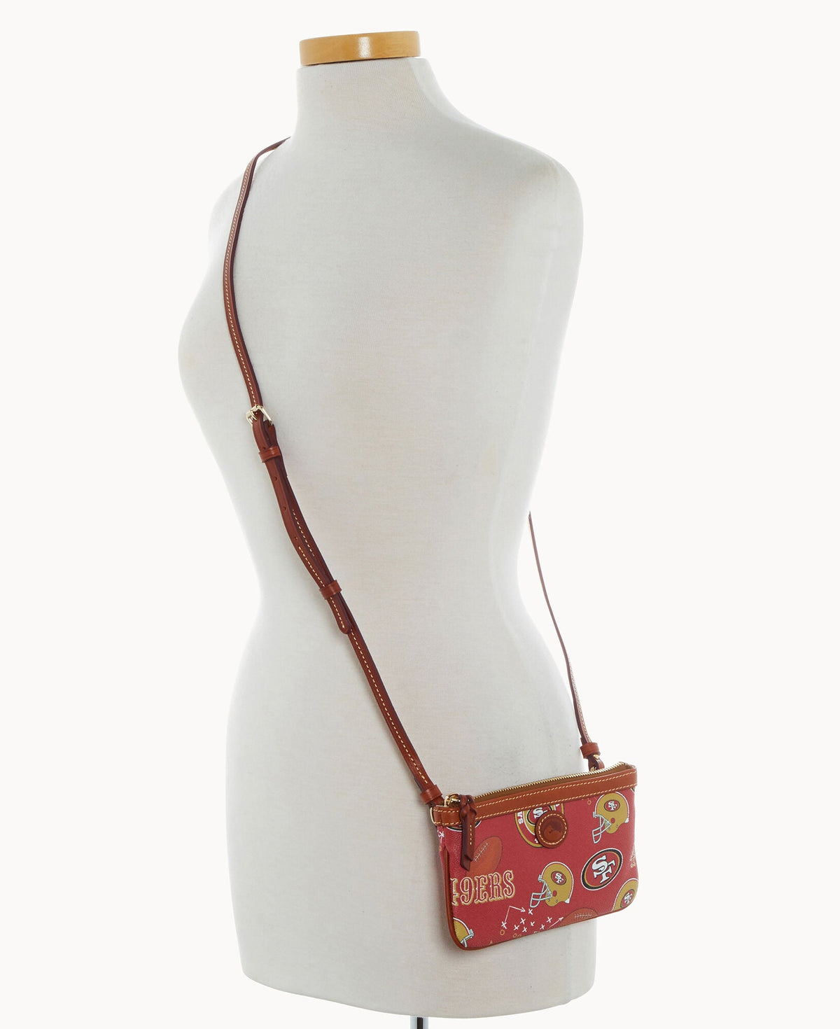 Dooney & Bourke NFL 49ERS Large Slim Crossbody