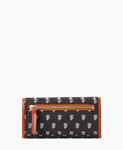 Dooney & Bourke MLB Giants Continental Clutch