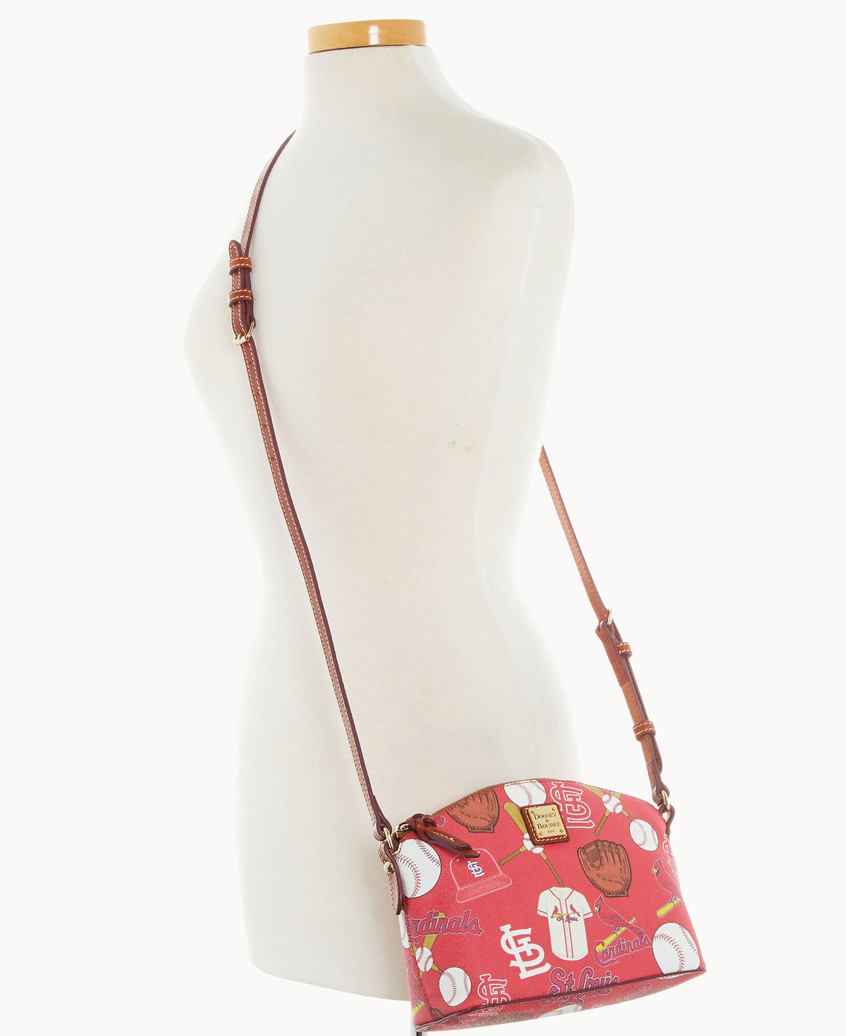 Dooney & Bourke MLB Cardinals Suki Crossbody