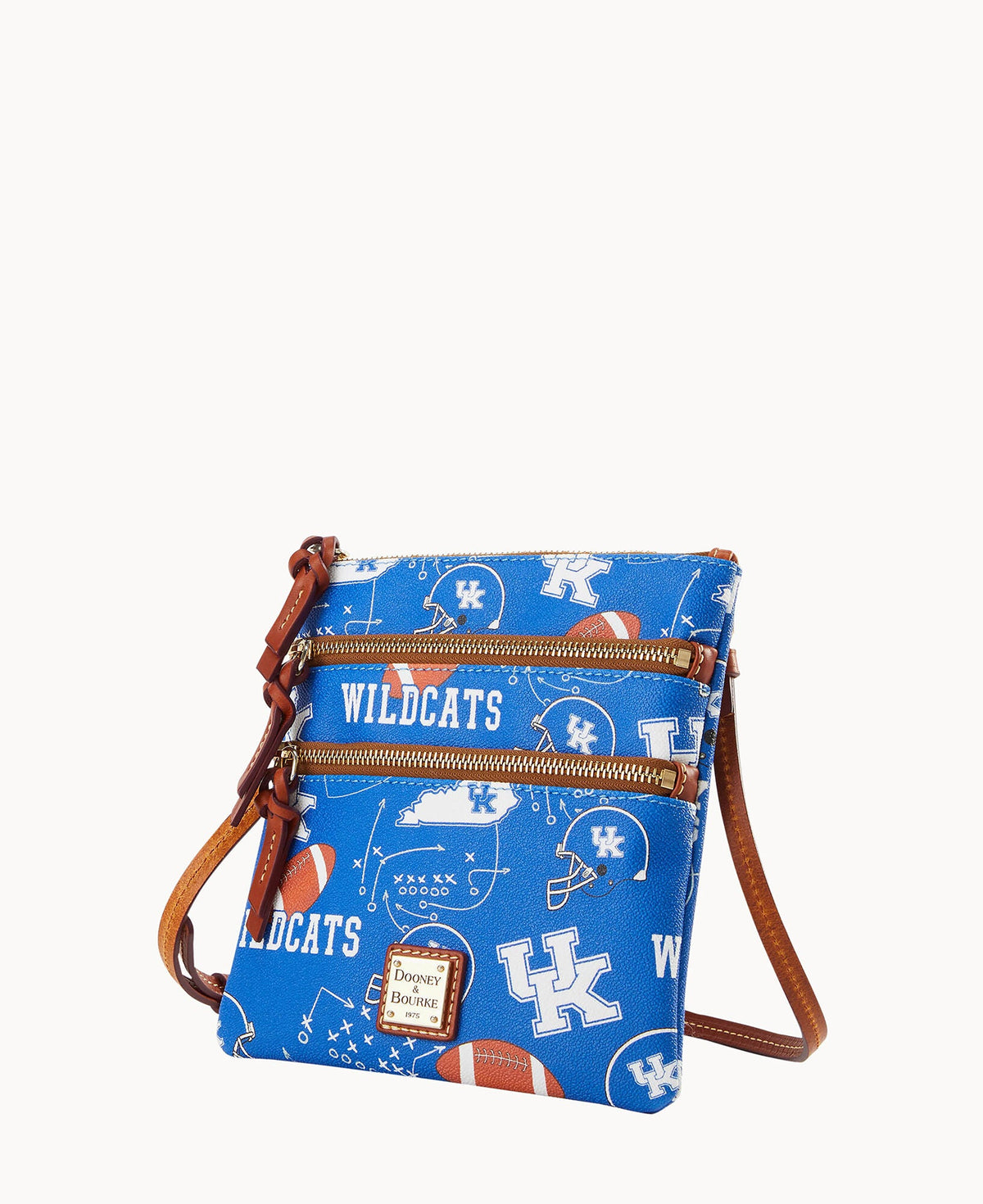 Dooney & Bourke Collegiate University of Kentucky Triple Zip Crossbody
