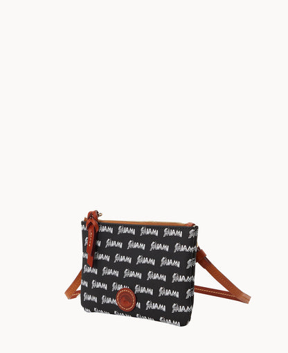 Dooney & Bourke MLB Marlins Top Zip Crossbody