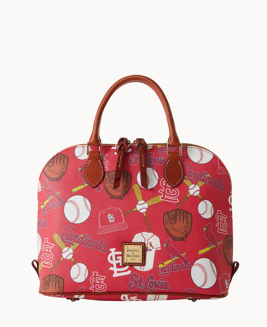Dooney & Bourke MLB Cardinals Zip Zip Satchel
