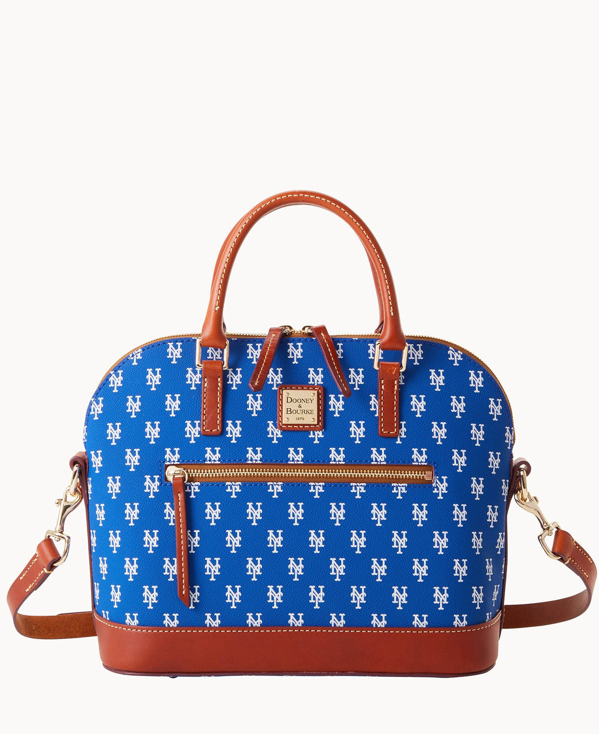 Dooney & Bourke MLB Mets Domed Zip Satchel