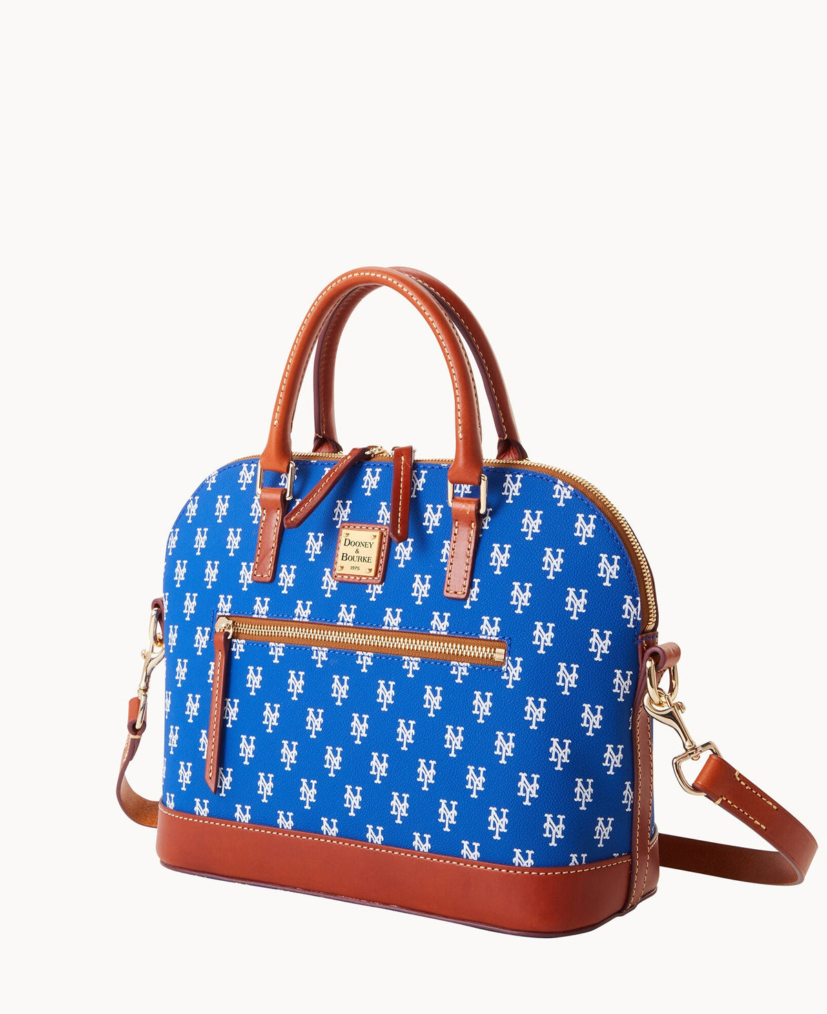 Dooney & Bourke MLB Mets Domed Zip Satchel