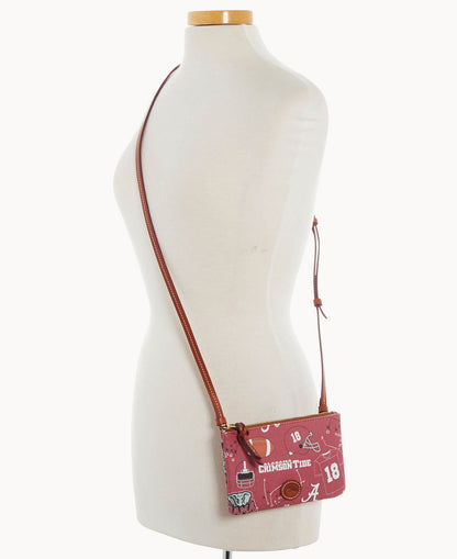 Dooney & Bourke Collegiate University of Alabama Top Zip Crossbody