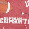 Dooney & Bourke Collegiate University of Alabama Top Zip Crossbody