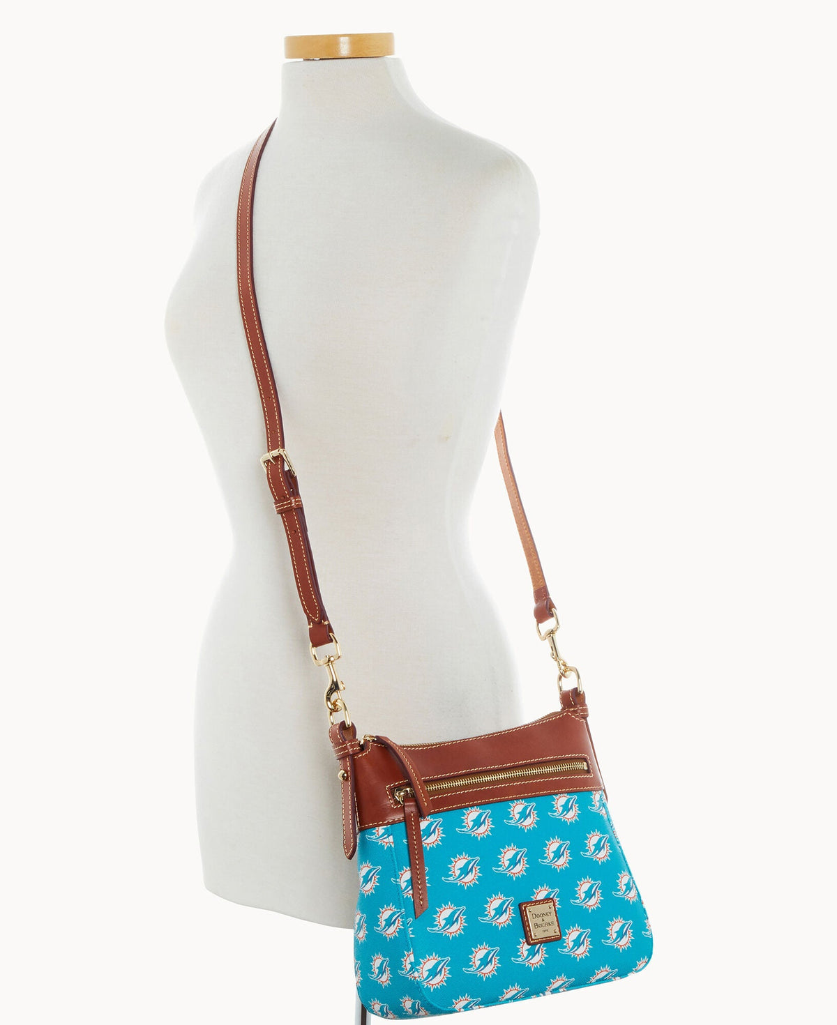 Dooney & Bourke NFL Dolphins Crossbody 25