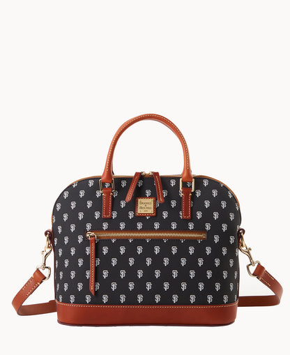 Dooney & Bourke MLB Giants Domed Zip Satchel