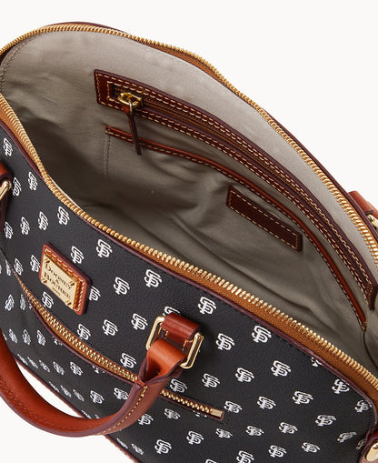 Dooney & Bourke MLB Giants Domed Zip Satchel