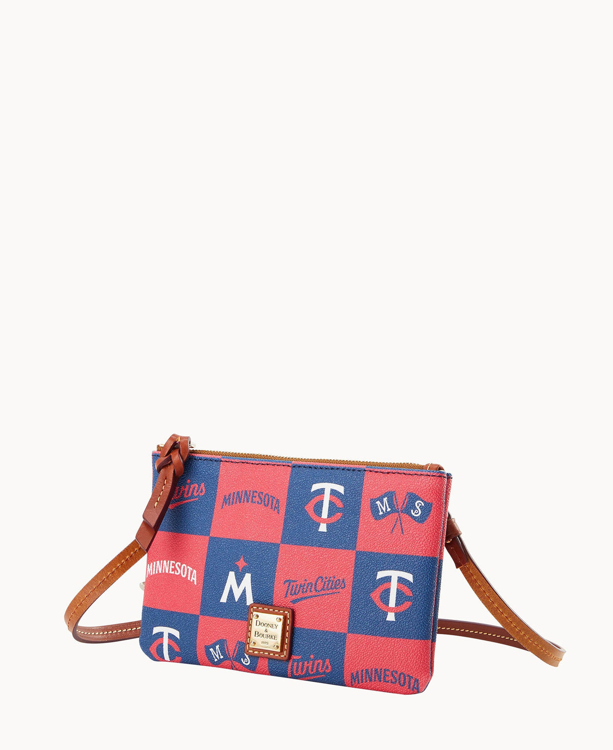 Dooney & Bourke MLB Twins Top Zip Crossbody